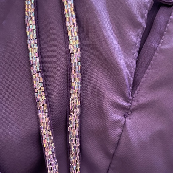 Purple Cocktail Dress - Picture 6 of 7